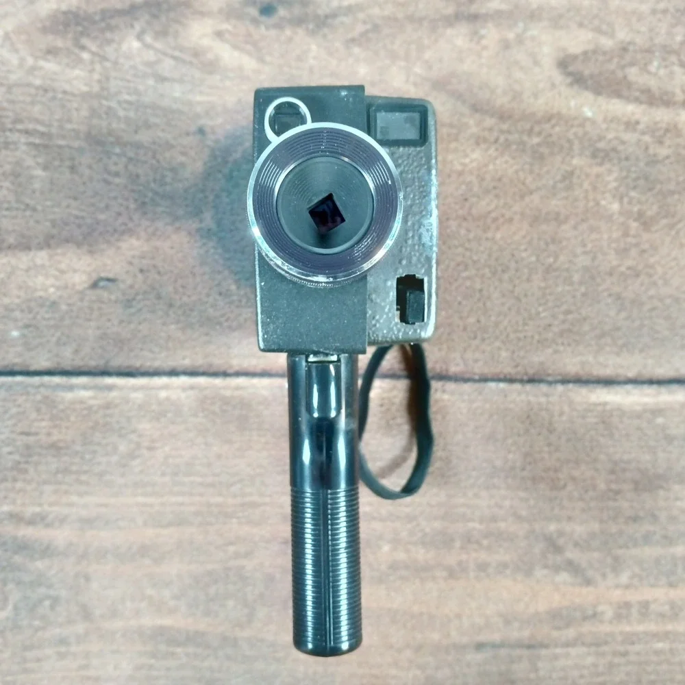 Kodak Instamatic M18 Movie Outfit Super 8 Film Camera Electric Eye Zoom Lens